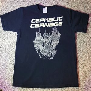 Cephalic Carnage Band Tee Adult Size S